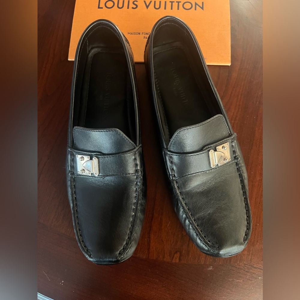 Louis Vuitton Leather Loafers